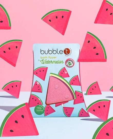 bath fizzer /watermelon/ bruisbal/ bad/
