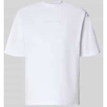 relaxed fit T-shirt van puur katoen model 'NORMAN'