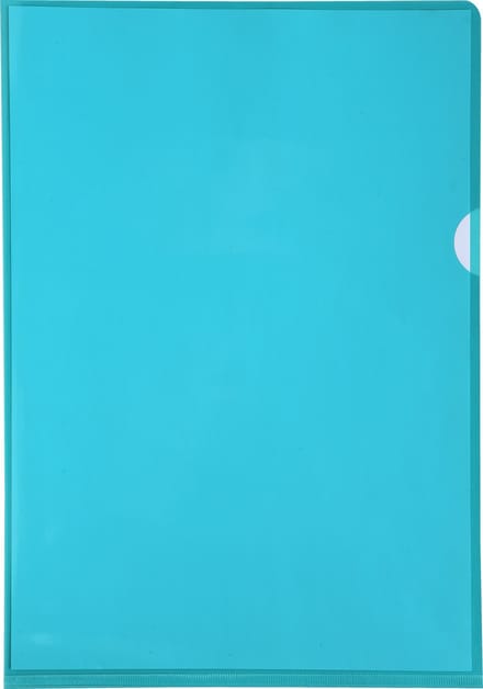 Exacompta 10x Pak van 10 L mappen - gladde en stevige PVC 13/100e - A4 - Geassorteerd - 660500E