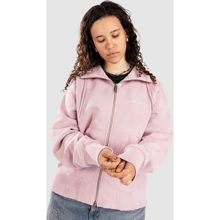 Carhartt WIP Painter Zip Hoodie roze