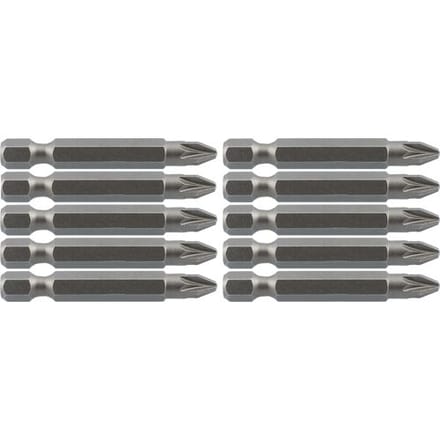 Labor schroefbit PZ2x50mm* (10 Stuks)