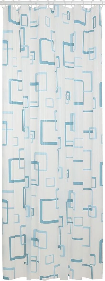 Sealskin Retro Douchegordijn 180x200 cm - PEVA - Blauw