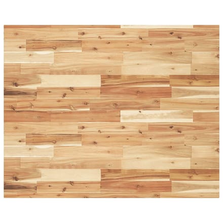 vidaXL - Bureaublad - met - olieafwerking - 100x80x4 - cm - massief - acaciahout