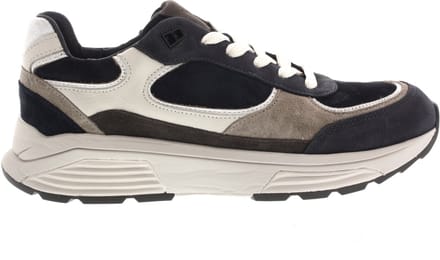 Xsensible Manhattan Sneakers - Leer - Heren - Blauw - Maat 46