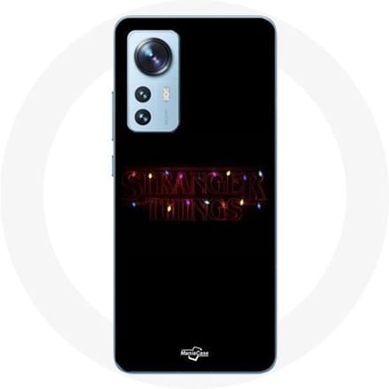Coque pour Xiaomi Mi 12 / 12X Stranger Things Affiche Logo Joyeux noël