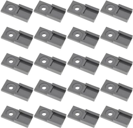 Allecto Montageclip Auto Connector Houderbeugel - 20 stuks - Abs