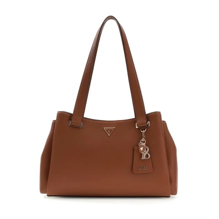 GUESS schoudertas Evie Girlfriend Carryall Cognac bruine