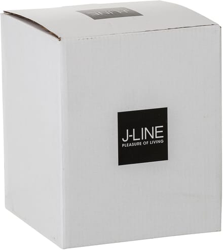 J-Line tafellamp Paddenstoel - ijzer - zwart