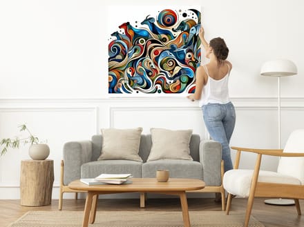 Kunstprint | Wanddecoratie | Dibond | 60 × 60 cm