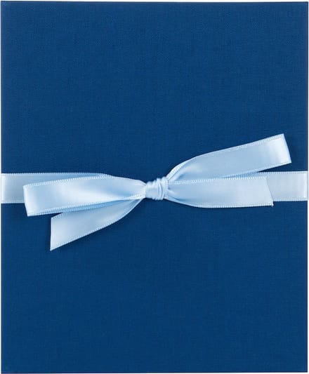 Goldbuch - Leporello Linum - Blauw