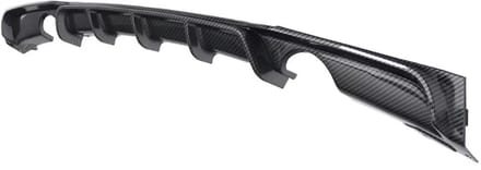 Achterbumper - Voor BMW F30/F31 M Sport - Auto accessoires - Dubbele uitlaat diffuser - Carbon Look