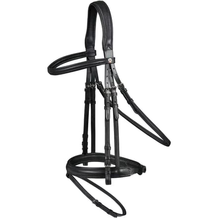 Gecombineerd hoofdstel met neusriem Waldhausen X-Line Supersoft