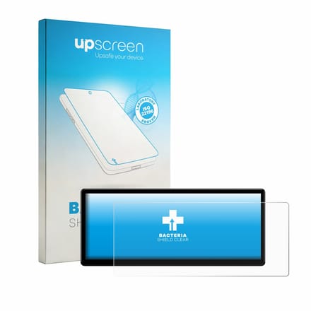 upscreen - Screenprotector voor Xtrons QWBX24CCB12E92 - Folie Beschermfolie transparant antibacterieel