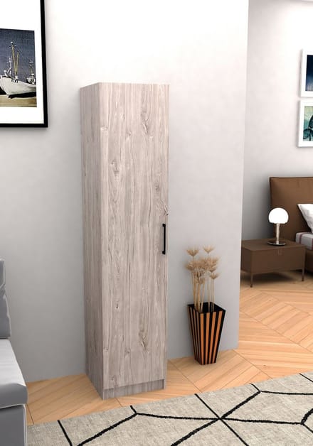 Belfurn - Linnenkast 1 deur EDEN 40cm new grey oak