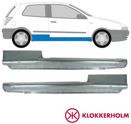 Volledige dorpel voor Fiat Brava Bravo 1995-2003 / Links + Rechts / Set