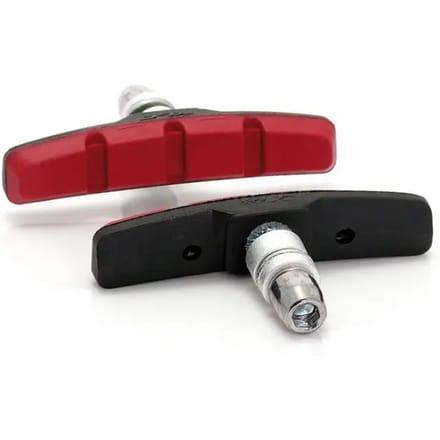 XLC BS-V01 Remblokjes V Brake - Set van 4 - 70mm - Zwart/Rood