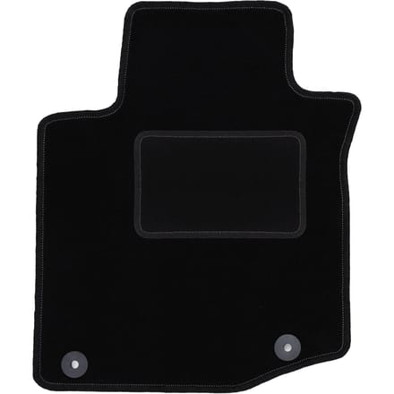 Zwarte bestuurdersmat voor: Citroën C1 I hatchback (2005-2014)