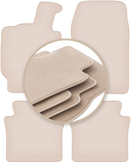 PREMIUM beige matten voor: Lancia Thesis sedan 2001-2009