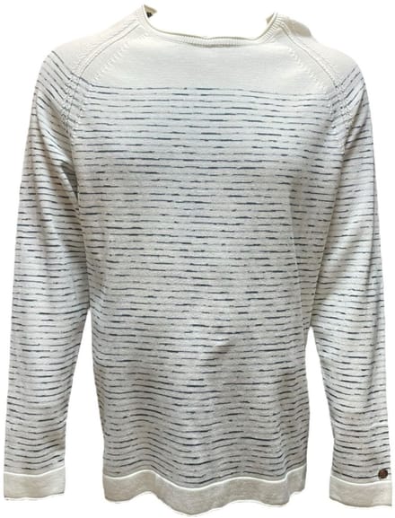 Cast iron - Overhemd - Wit / blauw - Maat XXL
