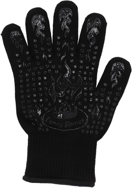 Fancy Flames BBQ handschoen - polyester - links en rechtshandig - veiligheid - BBQ accessoires