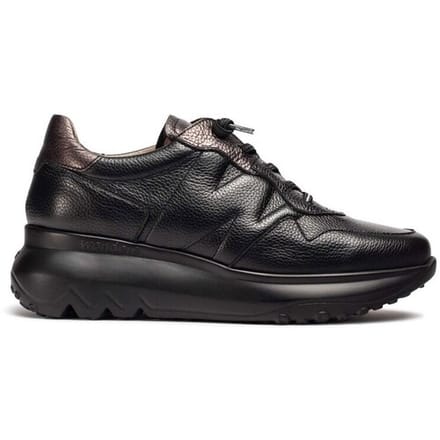 Lage Sneakers Wonders COMBAT NEGRO