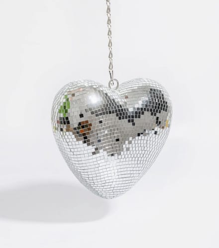 L’expressionist Disco - Hanging Disco Heart 18x18cm 300gr