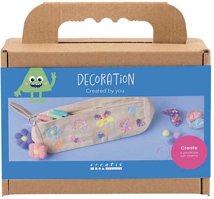 Creativ Company knutselset pastelkleuren etui decoratie voor kinderen.