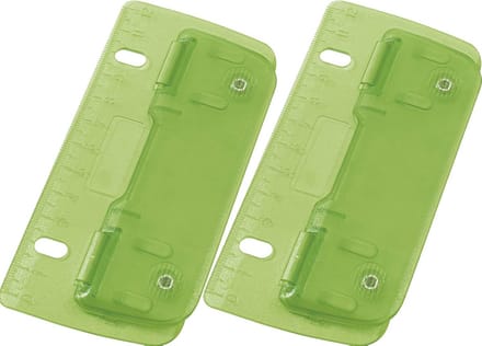 Mobiele Twee Gaten Perforator met Schaalverdeling