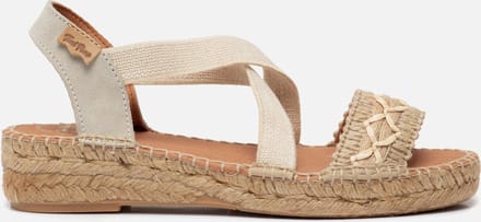 Toni Pons Eider Espadrilles beige Textiel - Dames - Maat 40