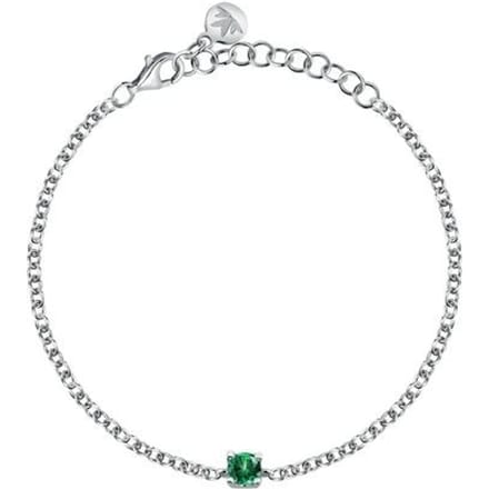 Morellato Tesori Armband Met Groene Steen SAIW239 Voor Dames white