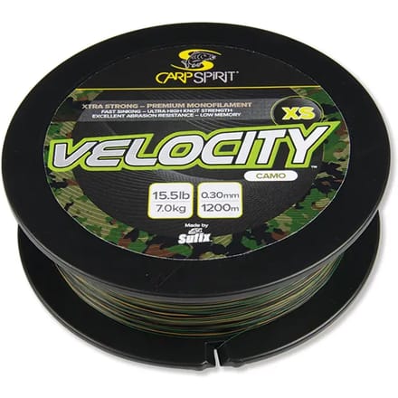 Carp Spirit Velocity XS Camo | 1200m 0.35mm Camo