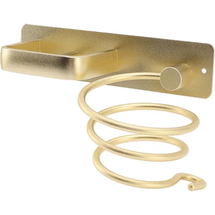 Haardrogerhouder Haardroger Opbergbeugel Rek Ruimte Aluminium Woondecoratie beige