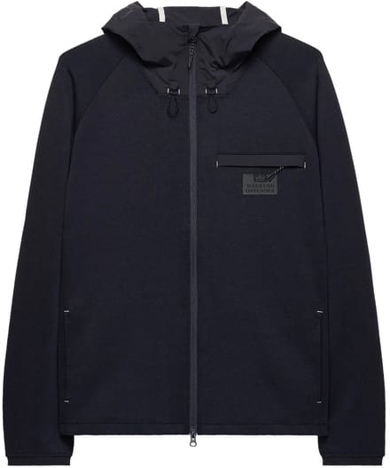 Weekend Offender - Reutemann Zip Through Hoodie - Navy