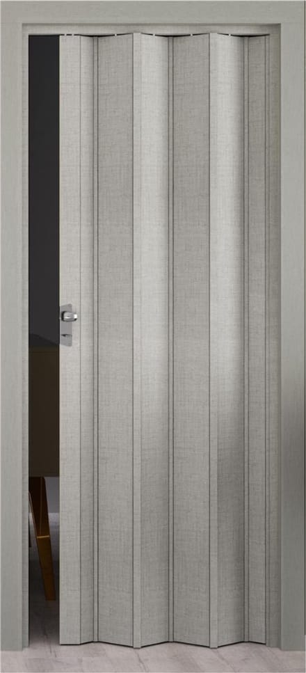 VH Supplies® Vouwdeur Binnen - Harmonicadeur - Schuifdeur - 88 x 214 cm - Grijs