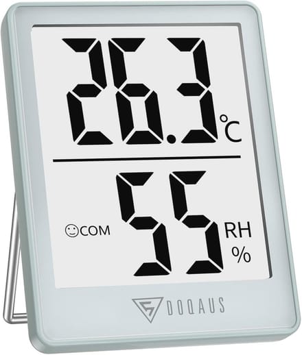 Digitale Thermo-Hygrometer Binnen Thermometer en Hygrometer voor Temperatuur en Luchtvochtigheid