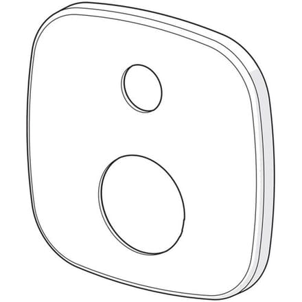 Hansaliving replacement rosette, complete 59914578
