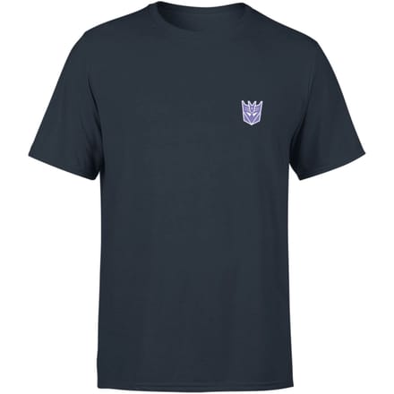 Transformers Decepticons Unisex T-Shirt - Navy - S