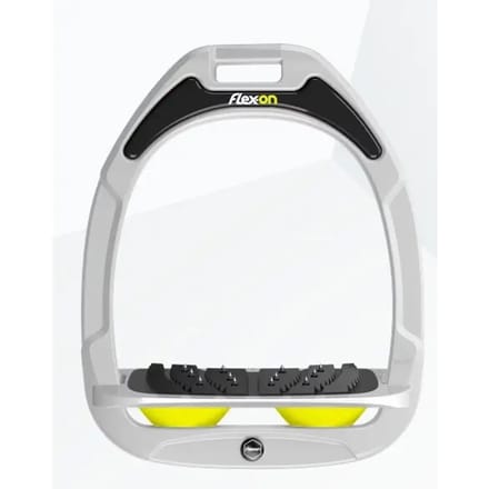 Ultra Grip Inclined Beugels Wit/Grijs/Geel Flex-On Green Composite