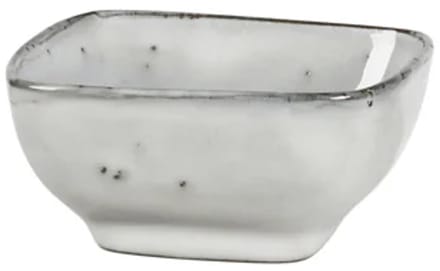 Broste Copenhagen - T Nordic Sand Bowl Square set van 4 - 7.5 x 8 x 4 cm