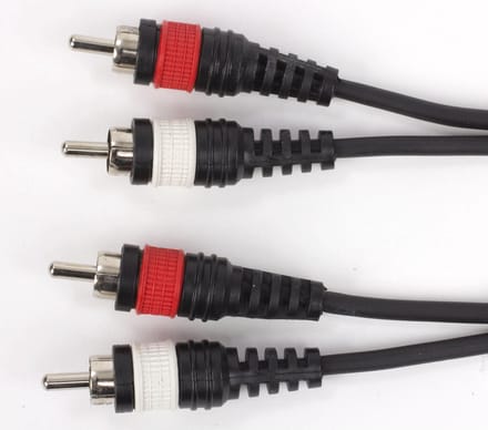 MUSIC STORE Cinchkabel 3 m standaard - Audio kabel