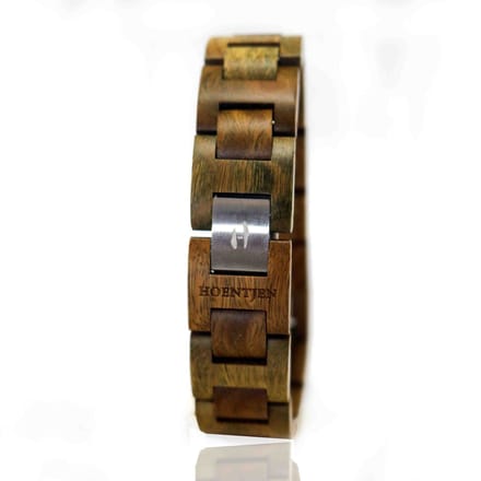 Hoentjen, houten armband - Groen palissander, 18mm