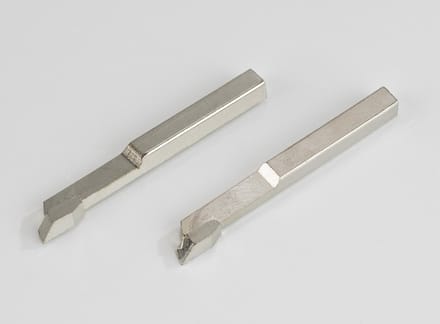 Westfalia Reserve messen set, voor keramiek, tegels en steen, 2 stuks
