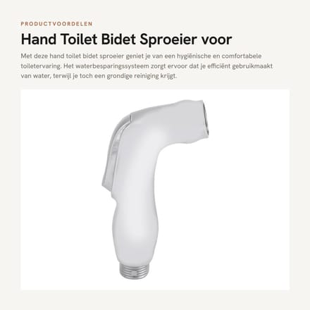 Dailygoods - Hand Toilet Bidet Sproeier voor Badkamer