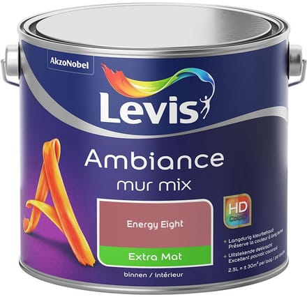 Levis - Ambiance Mur Extra Mat Mix - Energy Eight - Mengverf - 2,5 L