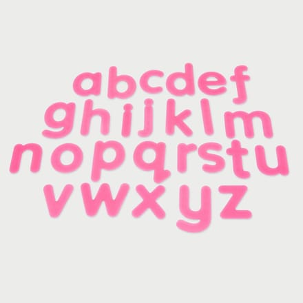 SiliShapes - Letters om te voelen