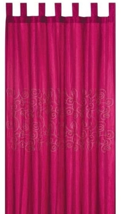 Florence plooiband gordijn roze 140x245cm