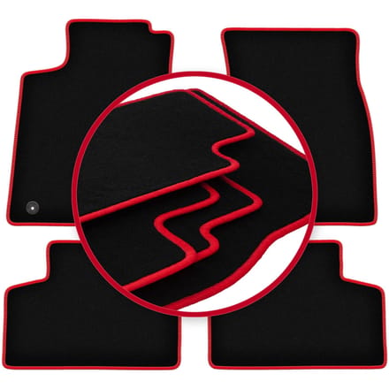 CARLUX-RED automatten voor: Mercedes GLB X247 SUV (2019-)