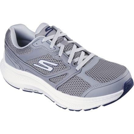 Skechers Go Run Consistent 2.0 Mapleton Leer Heren Grijze Sneakers