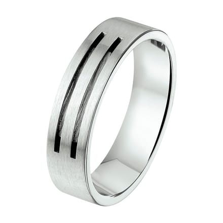 Edelstaal Ring A509 - 6 Mm Zonder Cz 6501606