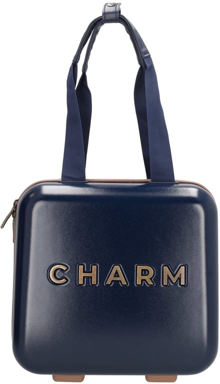 Charm London Capetown Beautycase - Travel - Koffer - Toiletspullen - Blauw